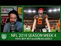 NFL 2019 Season Week 4: Picks, Best Bets & Gambling Advice ...