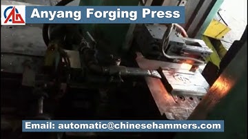 Four-axis swing arm forging manipulator with forging press machine