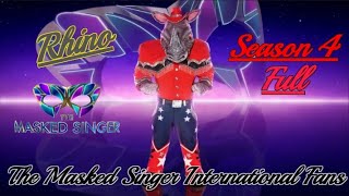 The Masked Singer UK  Rhino  Season 4 Full