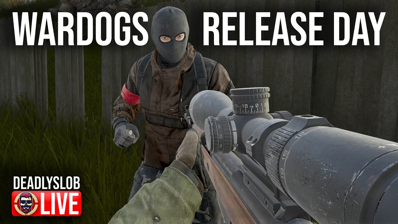 🔴DeadlySlob: WARDOGS - RELEASE DAY - 2K Gameplay