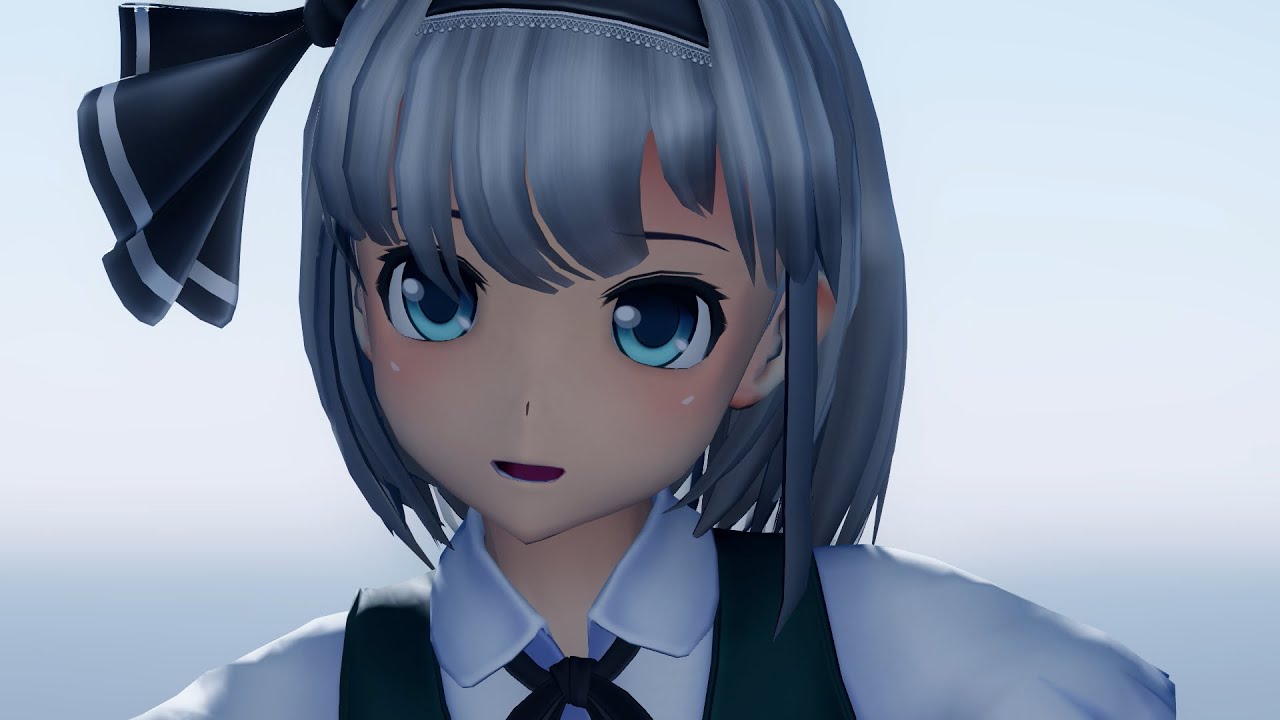 [東方MMD]魂魄妖夢でアンノウン・マザーグース - YouTube