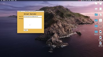 Send mail using Python SMTP lib and Tkinter as GUI | Techie Programmer