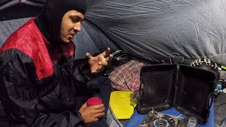 Winter camping gone wrong in 10 degrees  *no clickbait