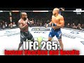 UFC 265 (Derrick Lewis vs Ciryl Gane): Reaction and Results