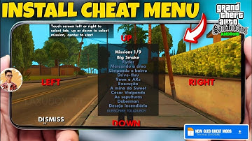 AMAZING CLEO MODS FOR GTA SA ANDROID | HOW TO INSTALL CLEO MODS IN GTA SAN ANDREAS ORIGINAL ANDROID 