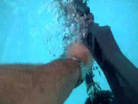 Tippmann A5 RT shooting underwater