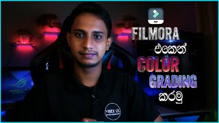 How to Color Grading In Filmora X | Sinhala | Vibex LK