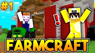 ÇİFTLİĞİME HOŞGELDİNİZ!!! | FarmCraft | Minecraft PE/Bedrock Edition | #1