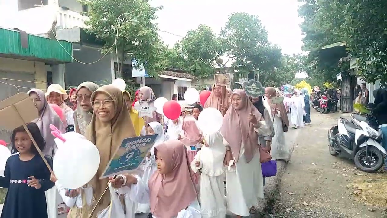 Pawai Ta'aruf Menjelang Bulan Ramadhan Gedongsari 