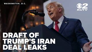 Leaked draft fuels debate over emerging U.S.-Iran agreement