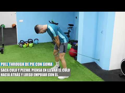 PULL THROUGH DE PIE CON GOMA