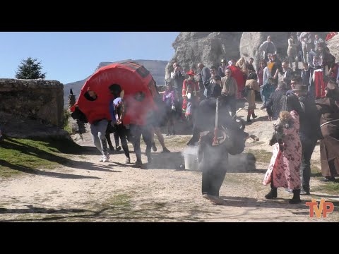 La tradicional Tarasca en los carnavales de Hacinas