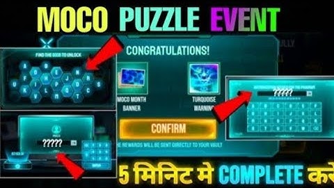 moco puzzle event solve