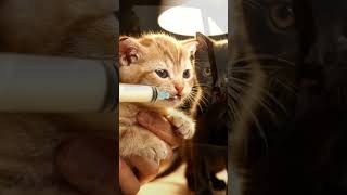 Two Scared Kittens Hissed at Her… Until They Finally Understood Love 🥹🐾