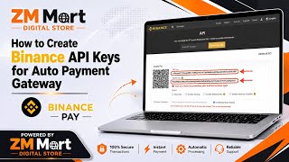 🚀 How to Generate Binance API Key & Secret Key (No Merchant Account Required) 
