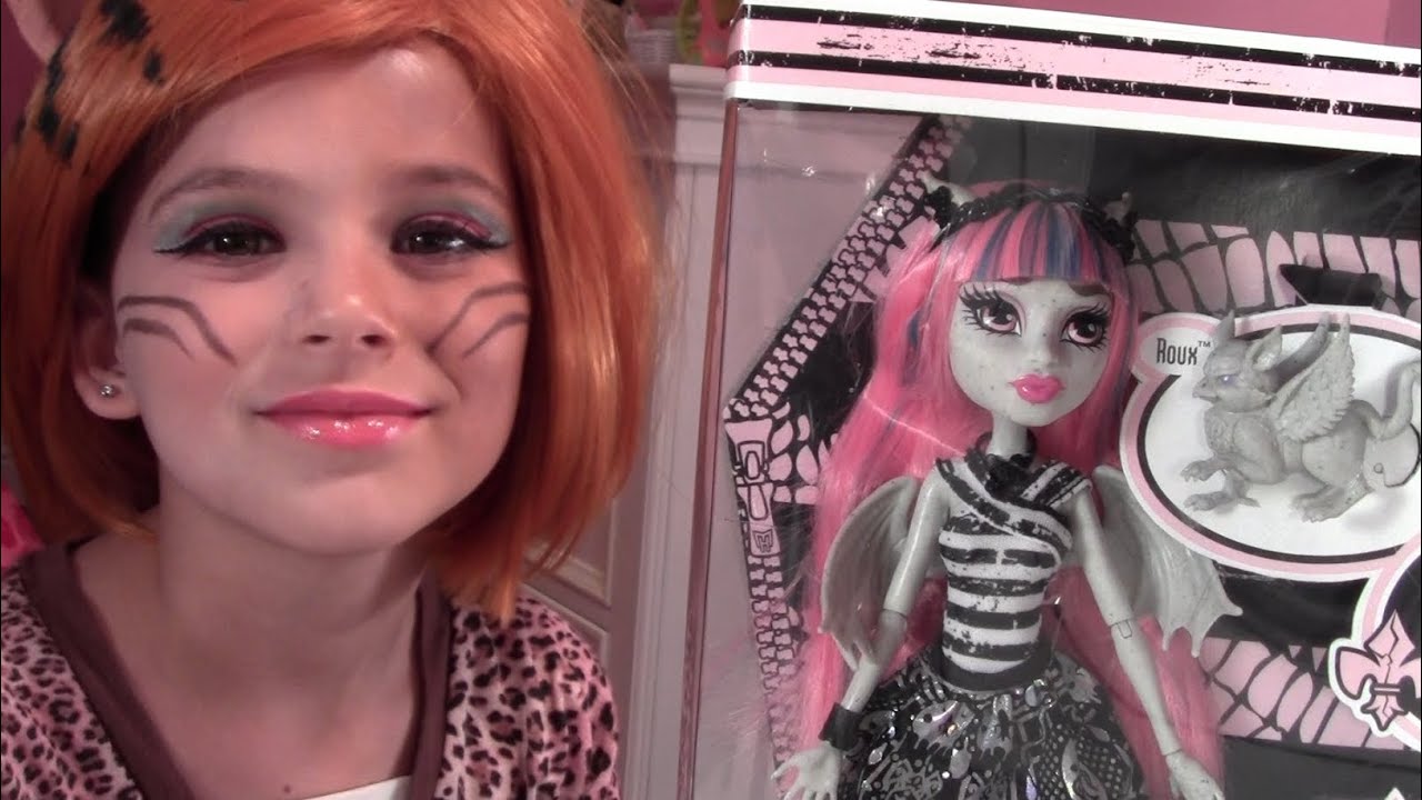 Rochelle Goyle Monster High Doll Toy Review - YouTube