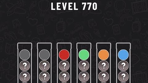 Ball Sort Puzzle Level 770 #ballsortpuzzle #ballsortpuzzlegameplay #puzzlegame #mobilegames