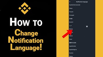 How to Change Notification Language on Binance[NEW]