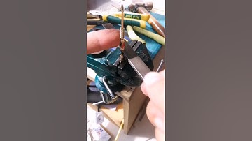 Cách làm móc khóa đồng thau gắn tỳ hưu #shorts