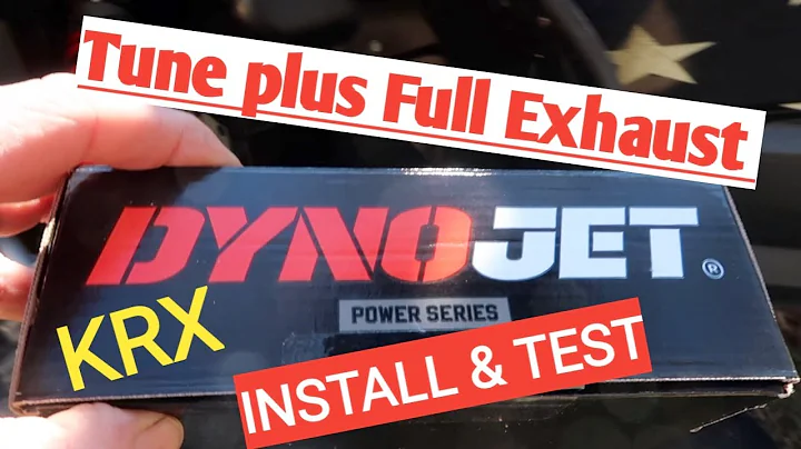 KRX Full Exhaust Plus Tune   WORTH IT!!!