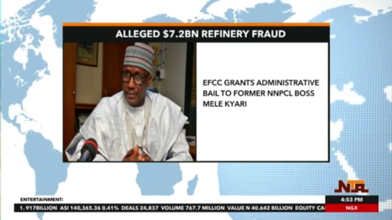 EFCC Grants Administrative Bail to Ex-NNPC Mele Kyari Over $7.2 Billion Fraud Allegations