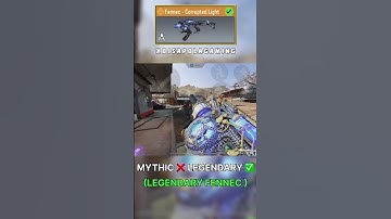 Mythic Fennec ❌ Legendary Fennec ✅A Closer Look at Perfection In Diamond Camo #codmobile #shorts
