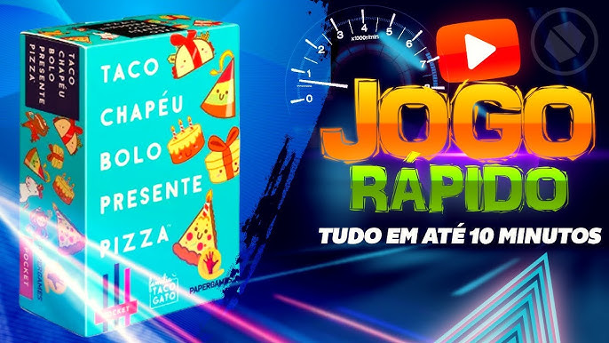 Jogo: Taco! Chapéu! Bolo! Presente! Pizza! (Linha Pocket)