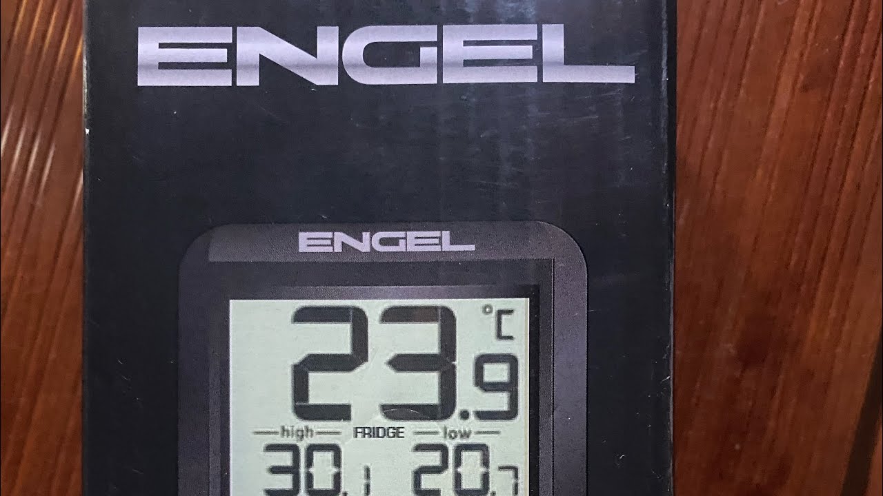 Engel ENGTHERM Wireless Fridge Thermometer & Clock