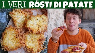 I VERI RÖSTI DI PATATE, croccanti e non unti - e un'idea per l'antipasto di Natale | Davide Zambelli