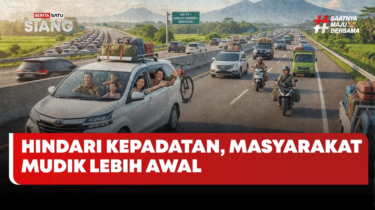 🔴 LIVE | Hindari Kepadatan, Masyarakat Mudik Lebih Awal - Beritasatu Siang