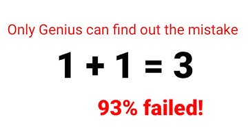 1 + 1 = 3 Proof | Breaking The Rules OF Mathematics | 1 + 1 = 3 