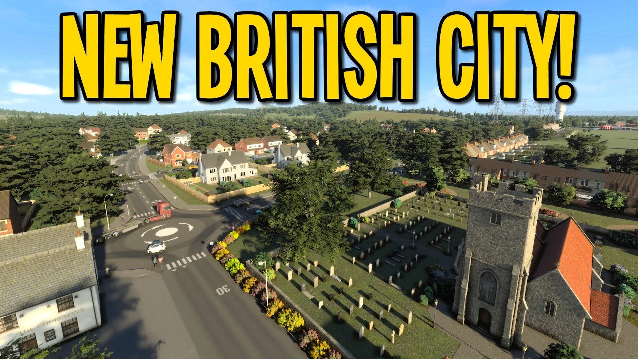 I Started a New British City…And Nearly Went Bankrupt! (Ep 1 - Cities Skylines 2)