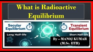Radioactive Equilibrium Explained | Secular vs Transient | Nuclear Physics Made Easy