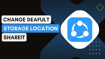 How Do I Change The Default Storage Location For Received Files In Shareit !