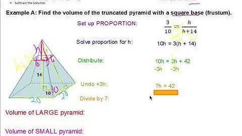 8 4 Ex A Volume of a Truncated Pyramid Frustum