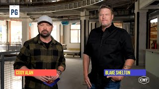 Blake Shelton as the main guest on the first CMT Hot20 Countdown of 2024