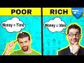 Rich vs Poor thinking in Hindi | How Rich People Think | Summedup