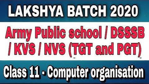 Addressing modes - COA/class-11/for APS/DSSSB/KVS/NVS TGT/PGT COMPUTER SCIENCE