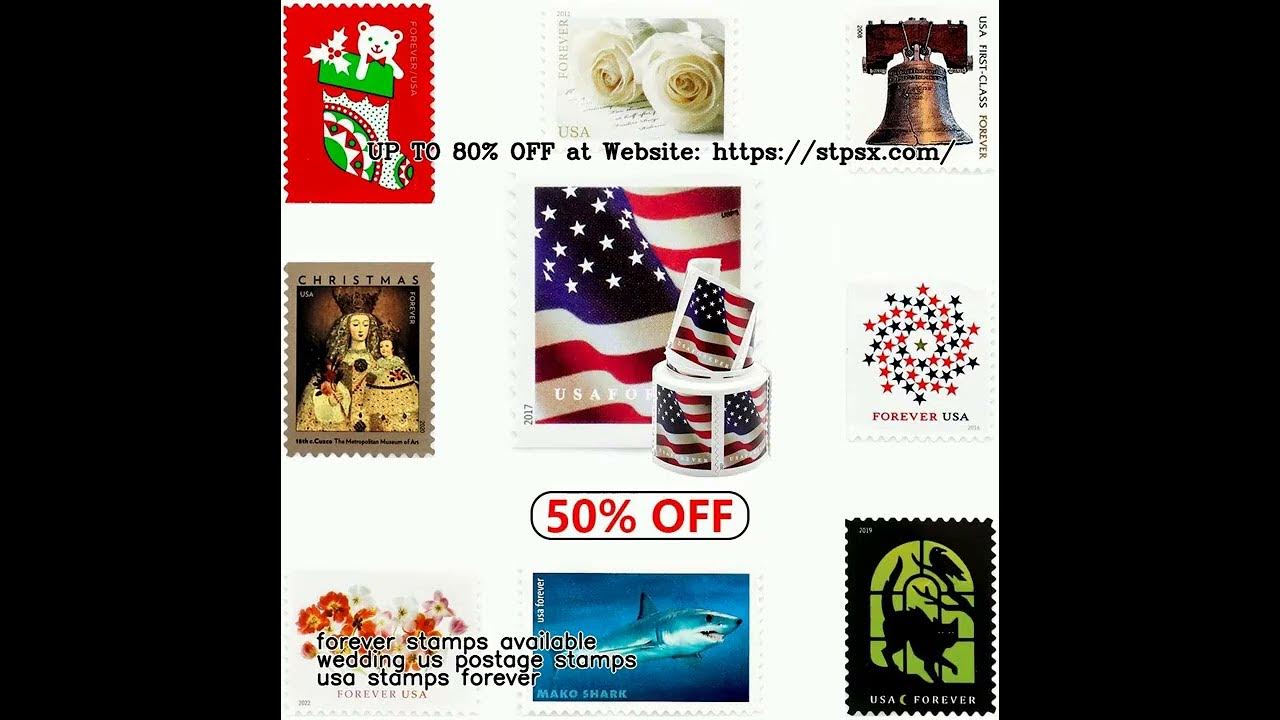 🔥🔥🔥Low to $14/100Pcs Cheap USPS Forever Stamps 