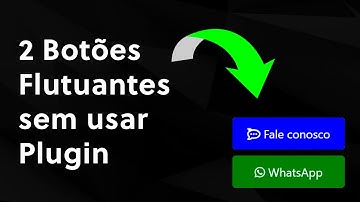 Inserindo dois botões flutuantes de contato no Elementor // WhatsApp e Telefone