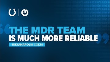 ThreatLocker + Indianapolis Colts: The MDR team is much more reliable
