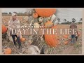 AUTUMN DAY IN THE LIFE | pumpkin picking + a cosy night by the fire 🍂