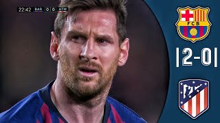 من الذاكرة :برشلونة X أتليتكو مدريد /الجولة 31/موسم 20182019 /عصام الشوالى