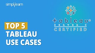 Top 5 Tableau Use Cases | Top Reasons To Learn Tableau 2021 | #Shorts | Simplilearn