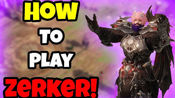 How to Play Berserker in Lost Ark! Mayhem Berserker In-Depth Guide!