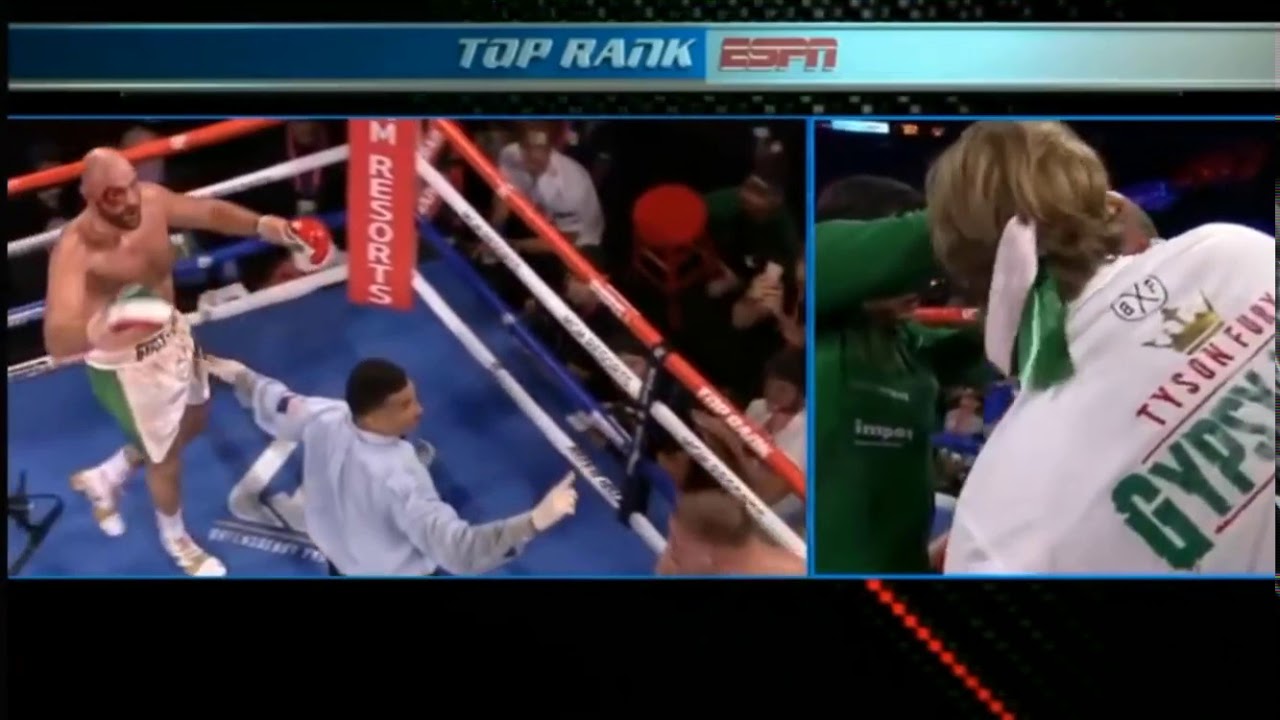 Wallin illegally opening Fury’s cut.