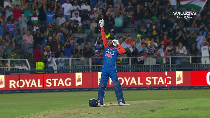 Tilak Varma 120 runs vs South Africa | 4th T20I, SA VS IND