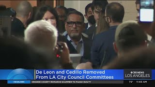 Kevin de León, Gil Cedillo removed from LA City Council Committees