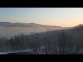 Владивосток, утро, пыль над городом. Улица Снеговая