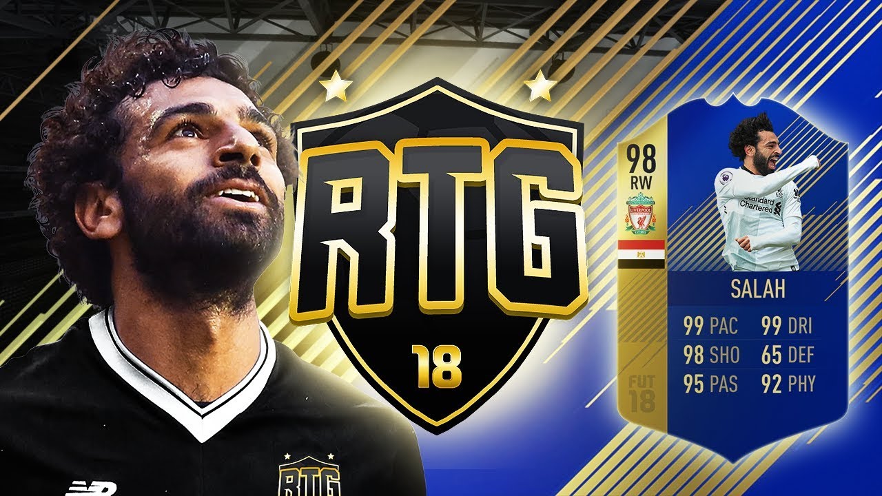 OMG WE PACKED 98 SALAH & 5 EPIC TOTS! FIFA 18 ROAD TO GLORY #1 - ULTIMATE TEAM